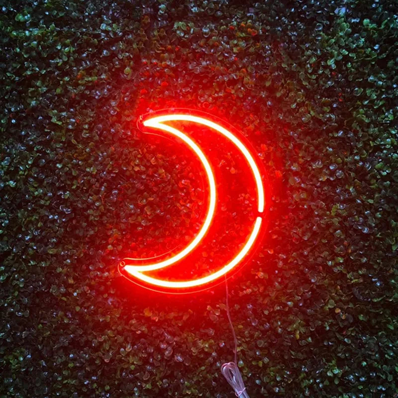 Moon Neon Sign