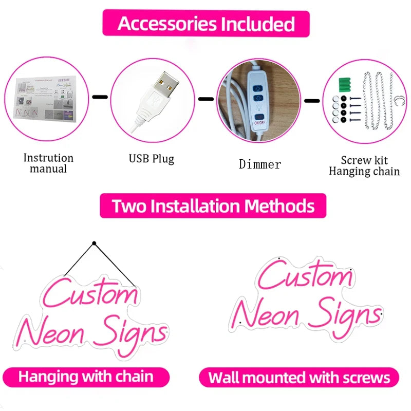 Brows Neon Signs