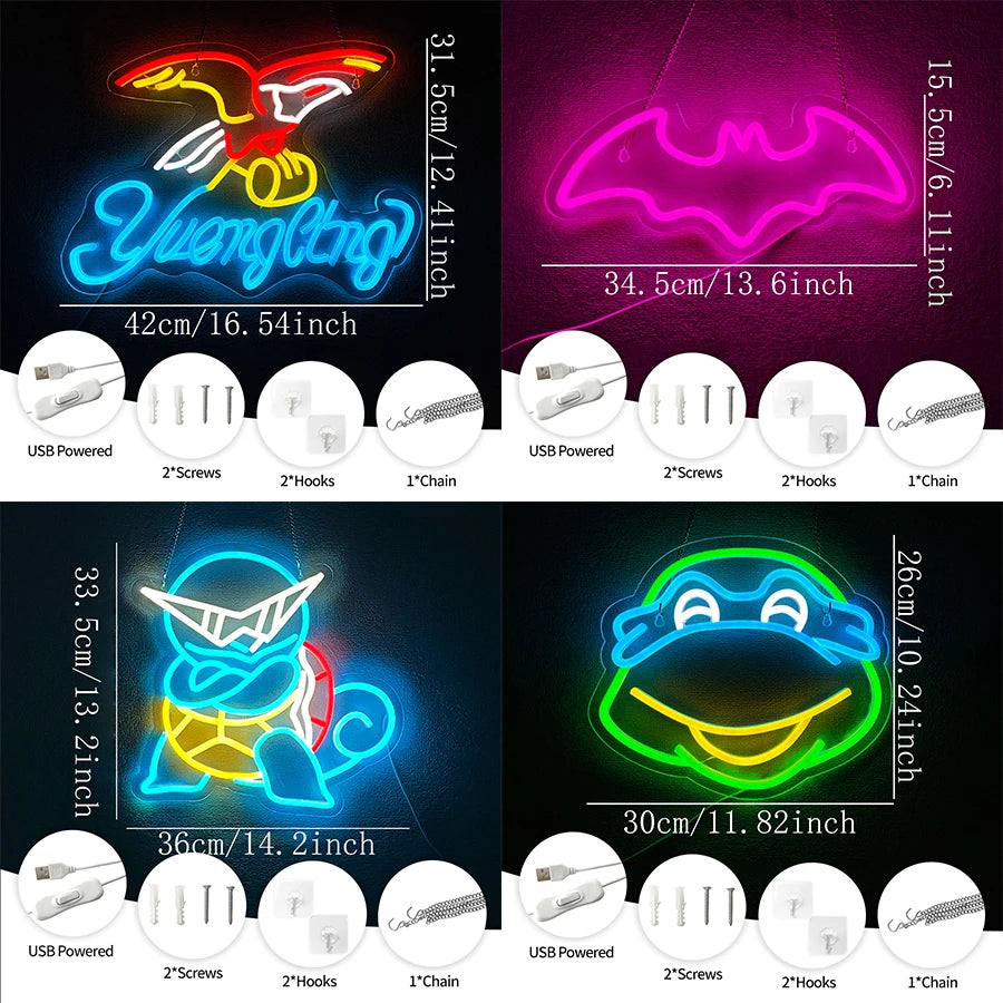 Neon Signs Of Animal Series