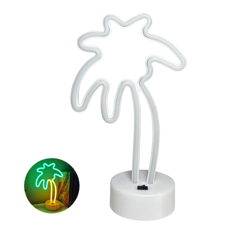 Neon Sign Lights with Base