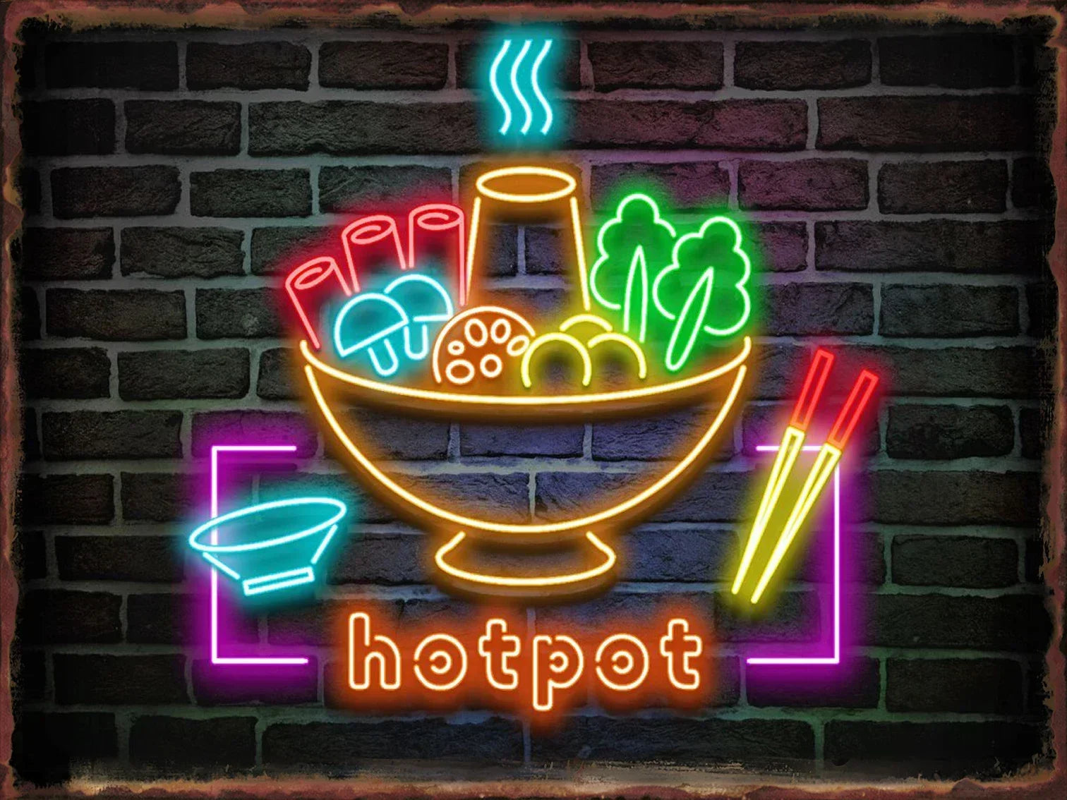Neon Food and Drinking