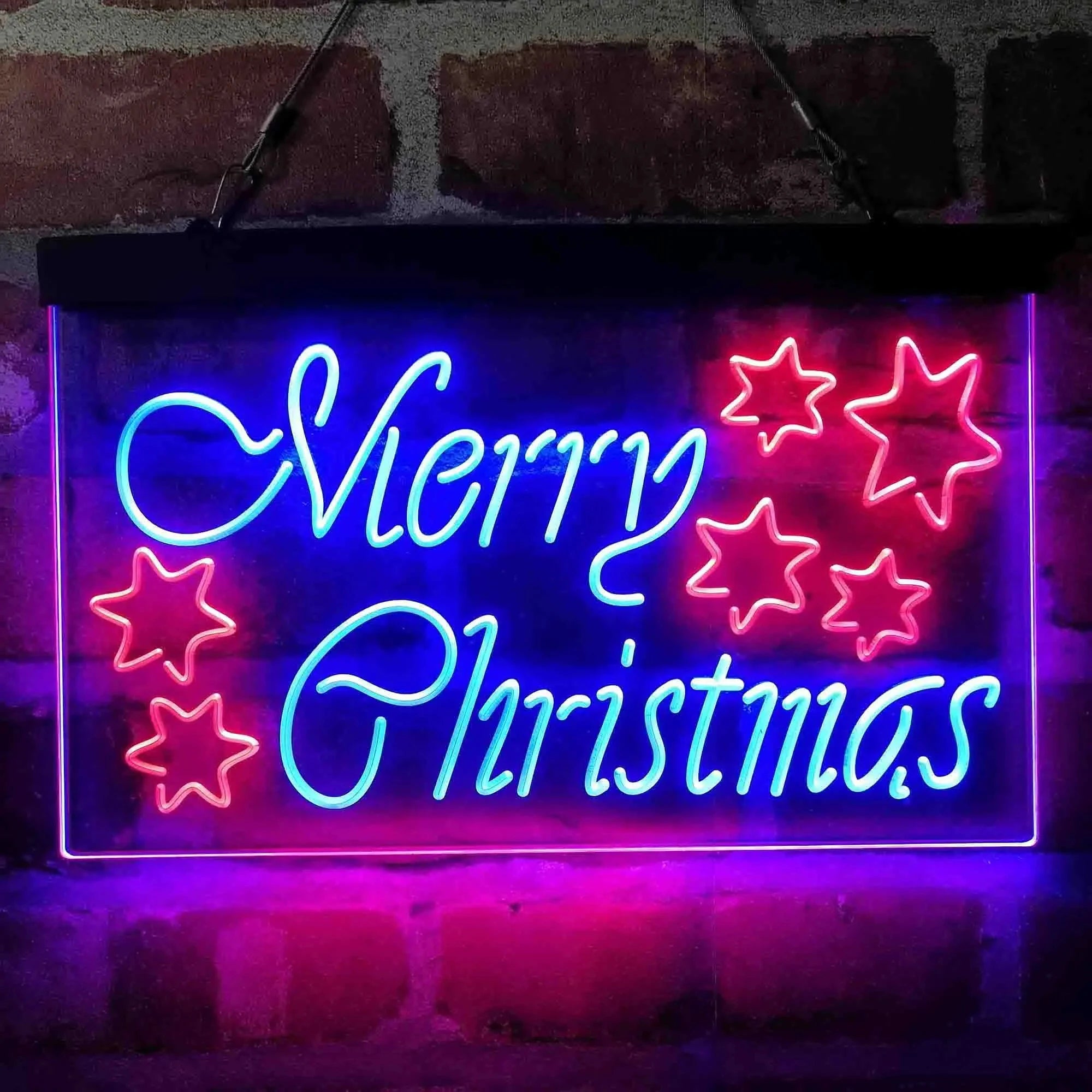 Merry Christmas Neon Sign
