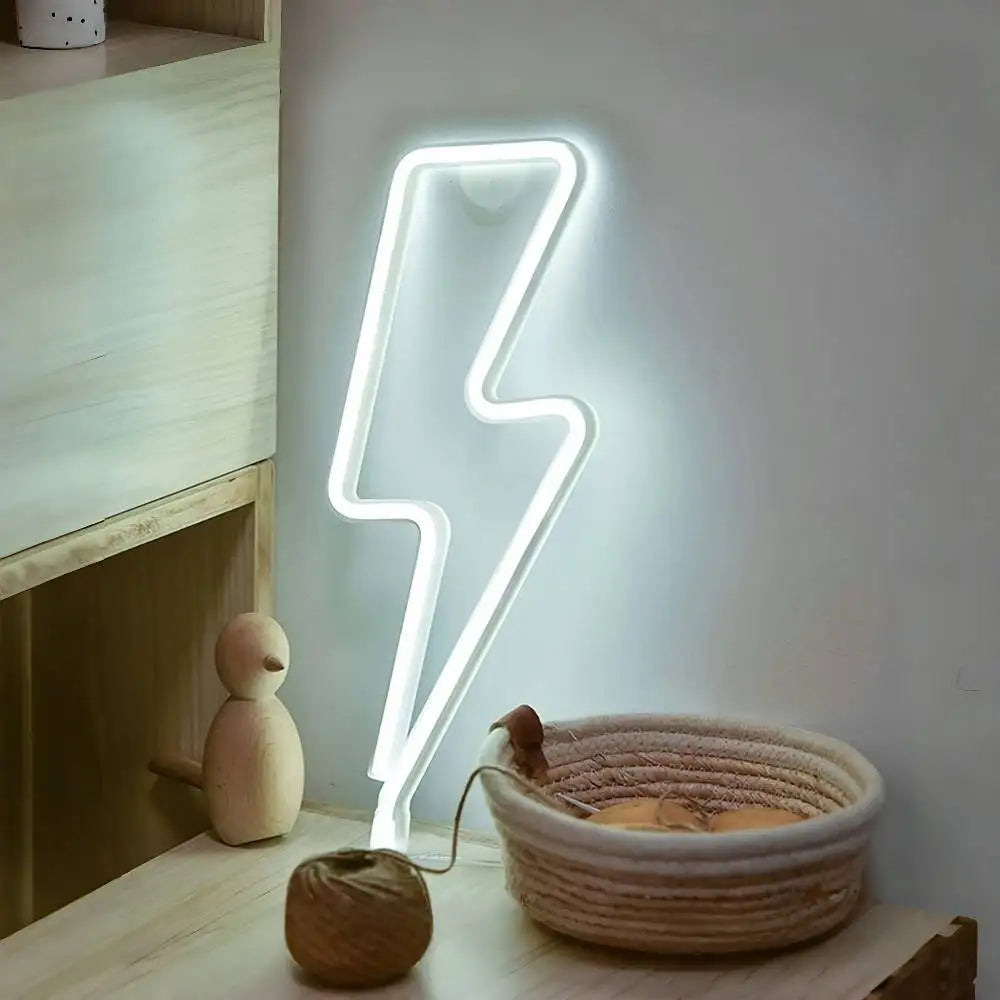 Lightning Shape Neon Sign