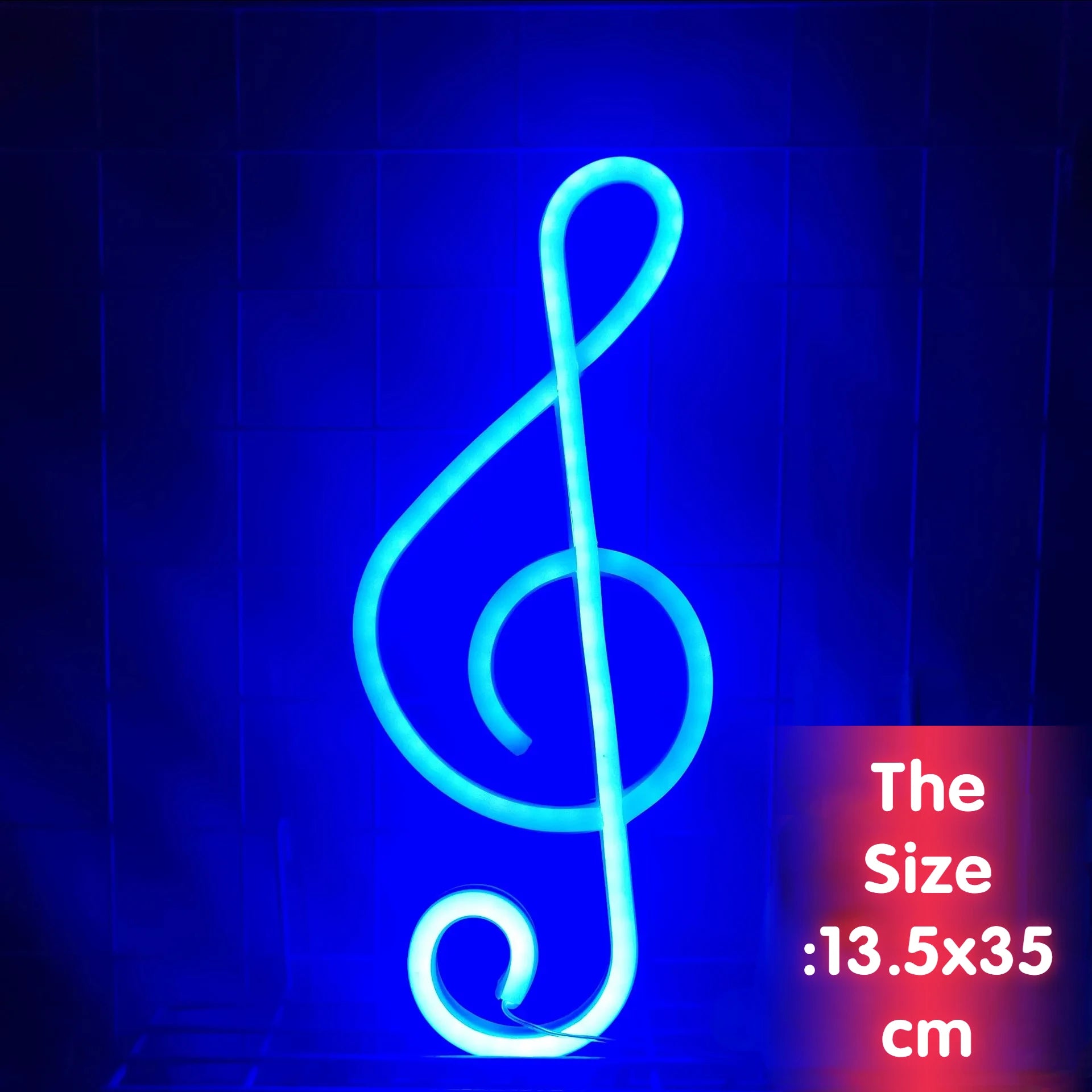 LED Neon MUSIC Note