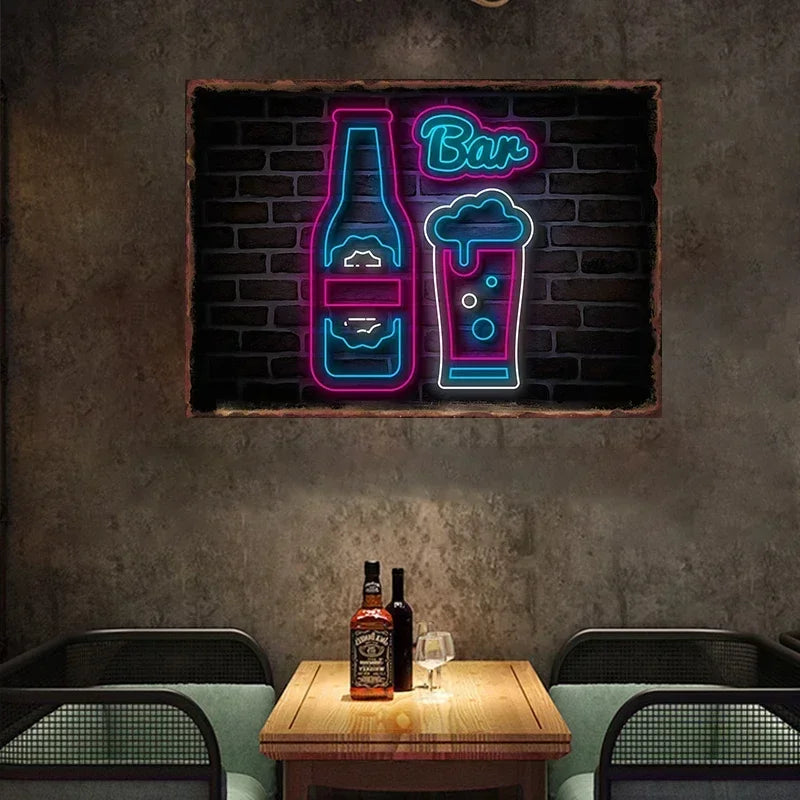 Neon Food and Drinking