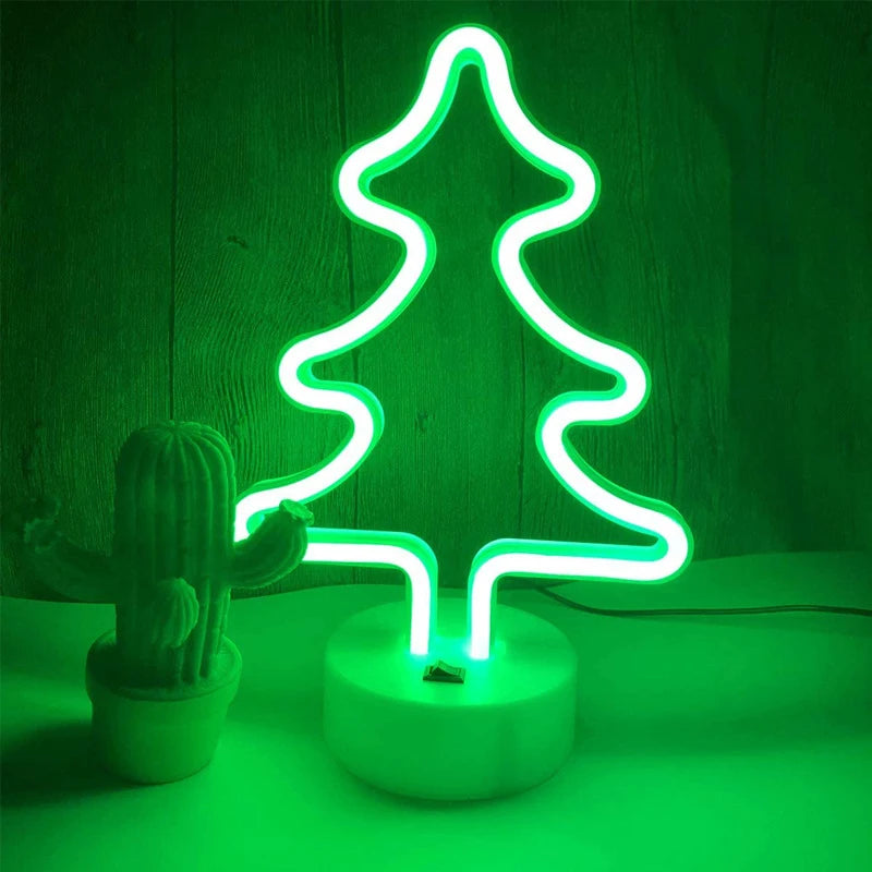 Neon Sign Lights with Base