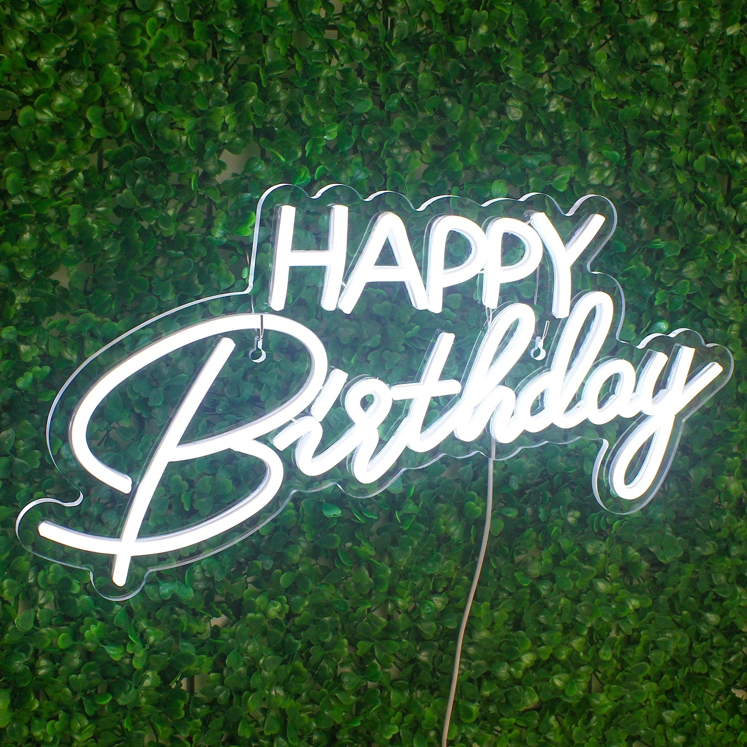 Happy Birthday Neon Sign
