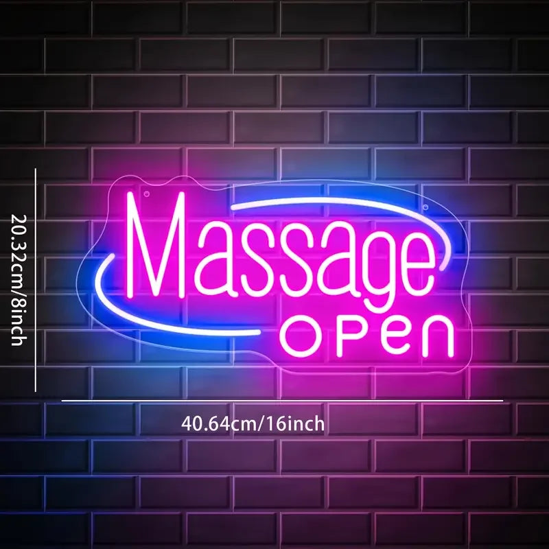Massage Neon Sign