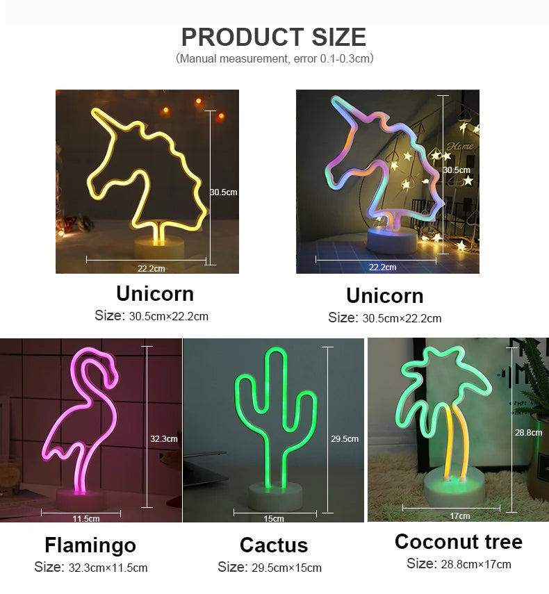 Neon Sign LED Night Light