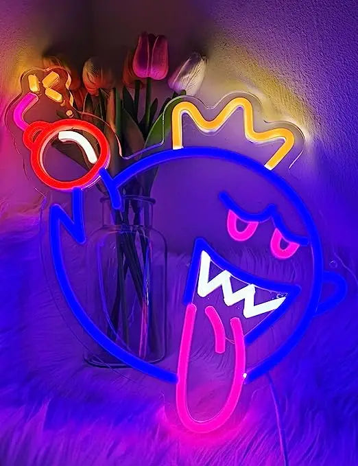 Neon light with adjustable light