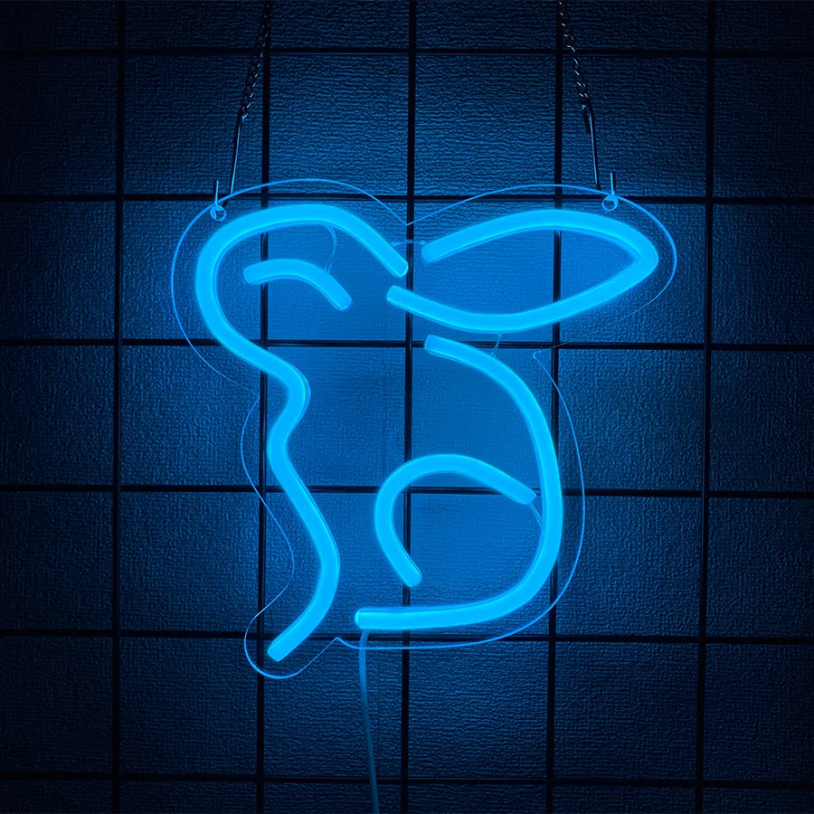 Neon Sign With Animal Theme