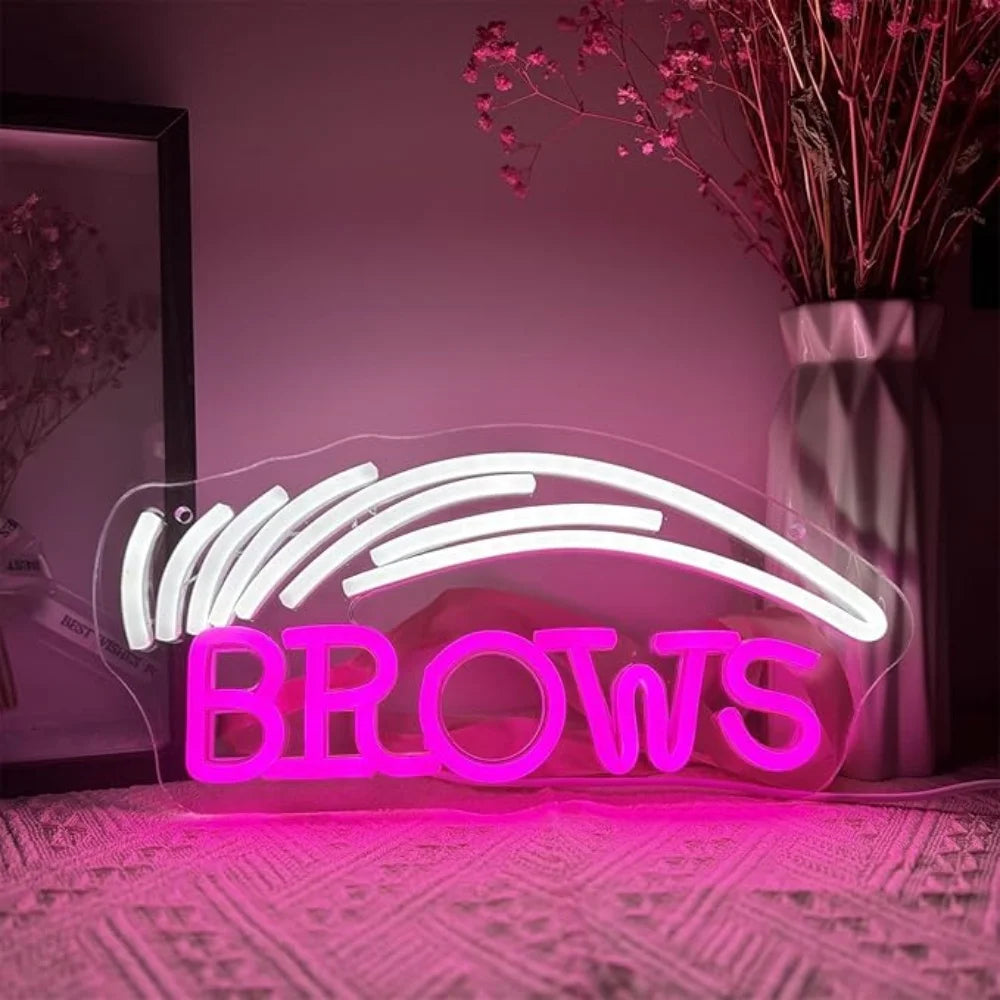 Brows Neon Signs