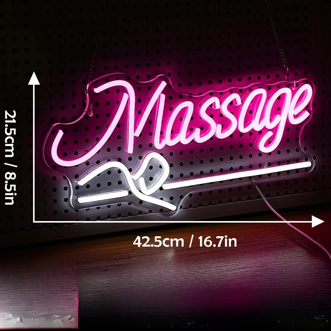 Massage Neon Sign