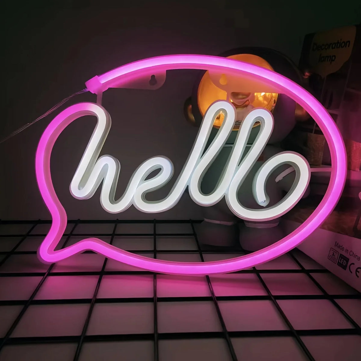 Hello Signature Neon Sign