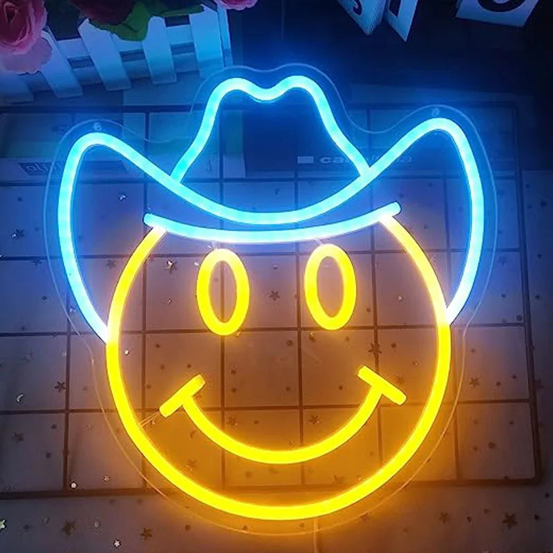 Neon light with adjustable light