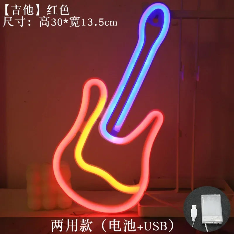 LED Neon MUSIC Note