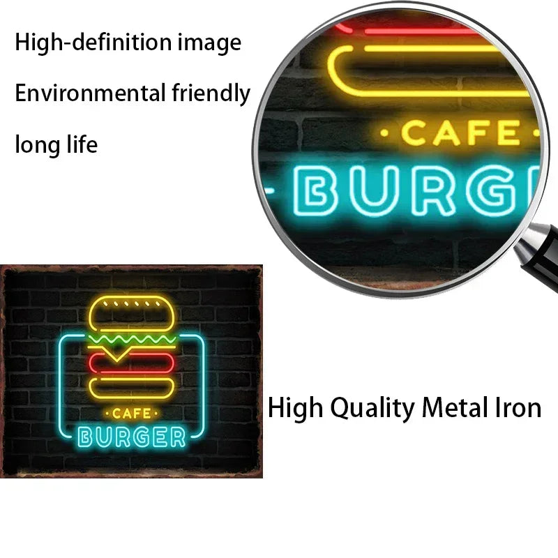 Neon Food and Drinking