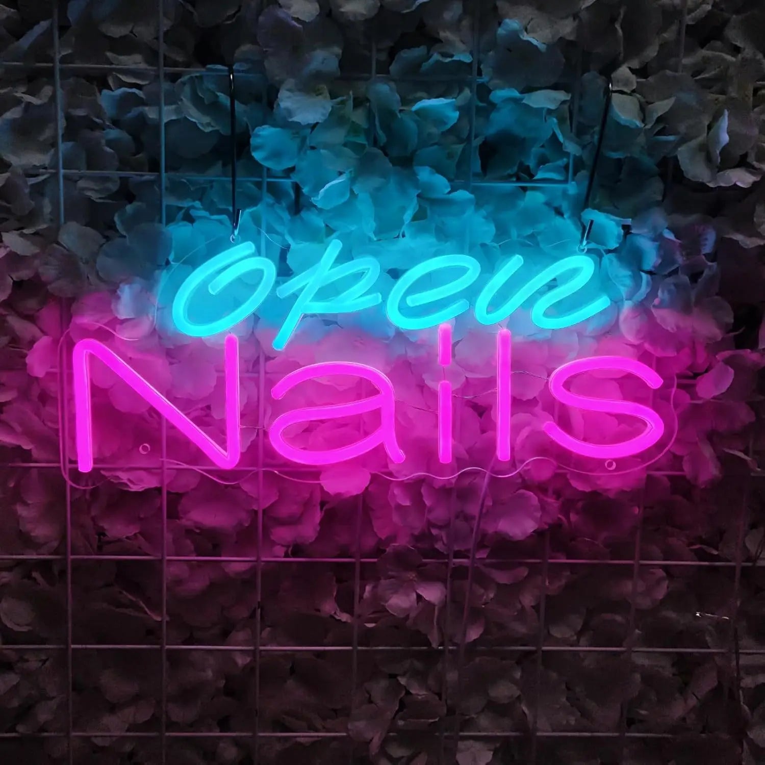 Nails Neon Sign Wall Decor