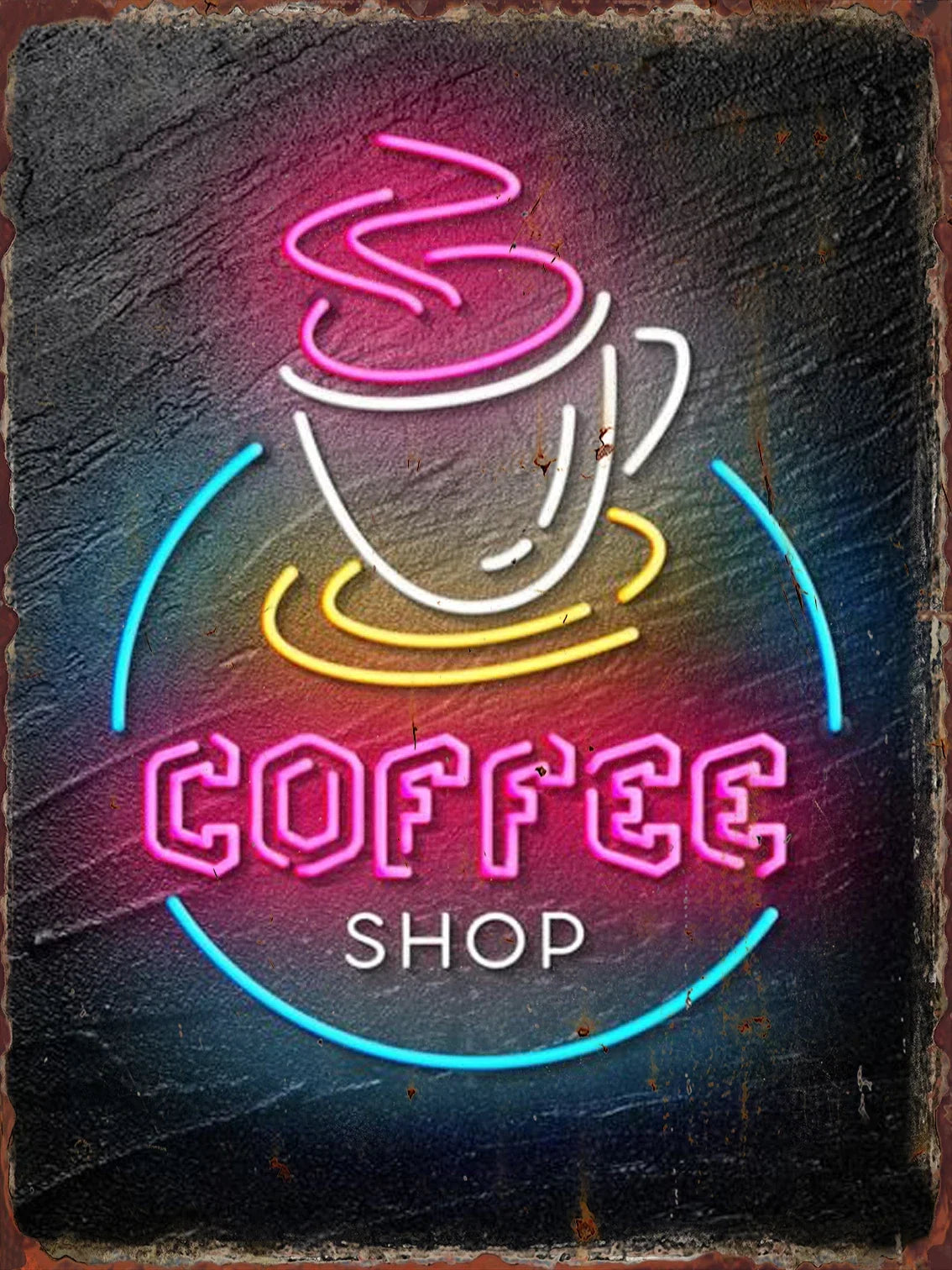 Neon Food Popcorn Neon Food Sign