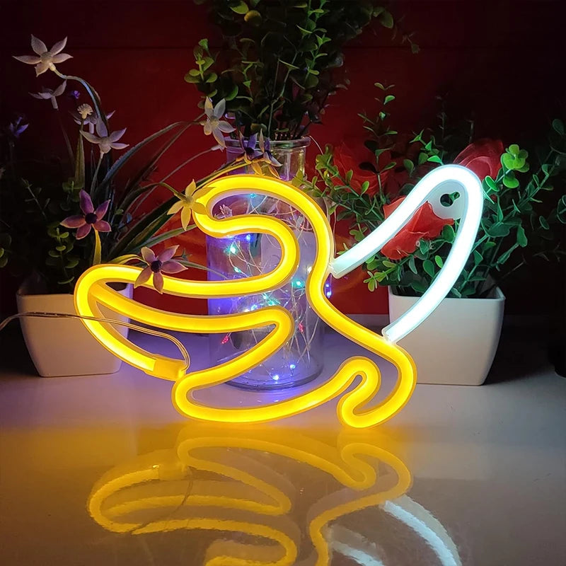 Banana Shaped LED Neon Sign
