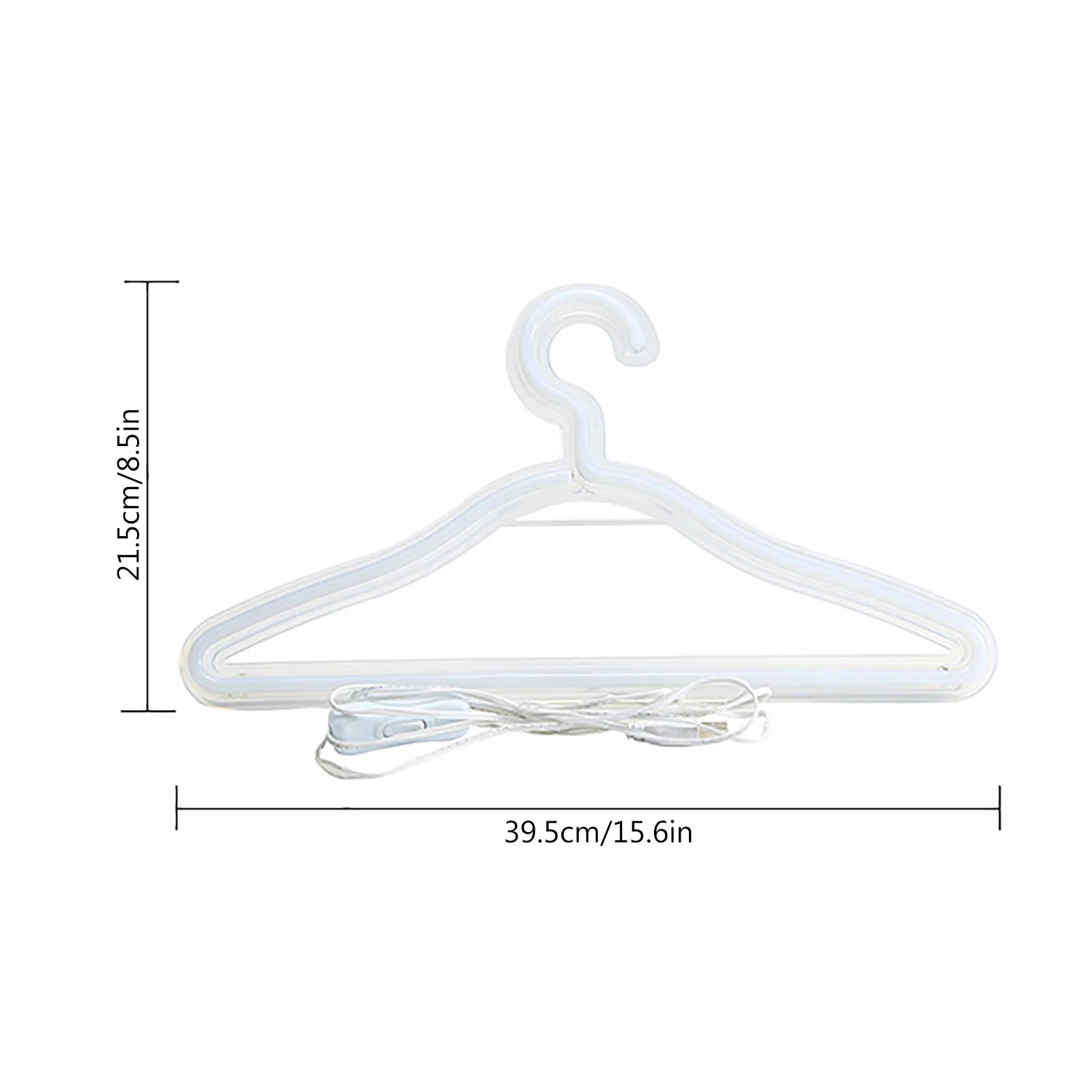 Neon Sign Clothes Hanger