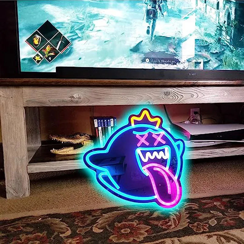 Neon light with adjustable light