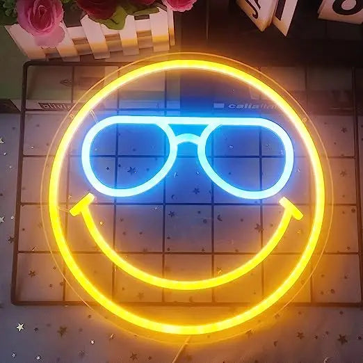 Neon light with adjustable light