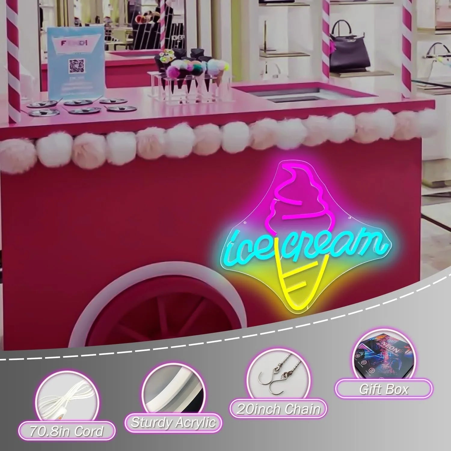 Ice cream Neon signs